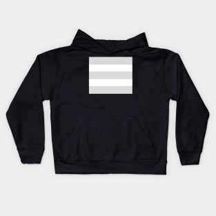 Strips - gray and white. Kids Hoodie